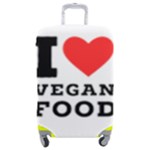 I love vegan food  Luggage Cover (Medium)