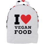 I love vegan food  Mini Full Print Backpack