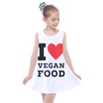 I love vegan food  Kids  Summer Dress