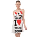 I love vegan food  Summer Time Chiffon Dress