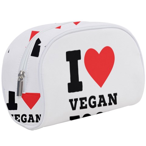 I love vegan food  Make Up Case (Large) from UrbanLoad.com