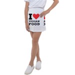 I love vegan food  Kids  Tennis Skirt