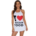 I love vegan food  2-in-1 Flare Activity Dress