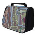 Arcade Game Retro Pattern Full Print Travel Pouch (Small)
