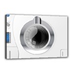 Washing Machines Home Electronic Canvas 18  x 12  (Stretched)