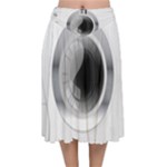 Washing Machines Home Electronic Velvet Flared Midi Skirt