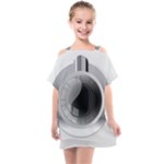Washing Machines Home Electronic Kids  One Piece Chiffon Dress