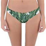 Green banana leaves Reversible Hipster Bikini Bottoms