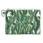 Green banana leaves Canvas Cosmetic Bag (XL)