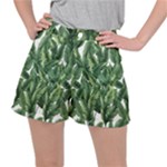 Green banana leaves Women s Ripstop Shorts
