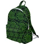 Green Floral Pattern Floral Greek Ornaments The Plain Backpack