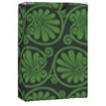 Green Floral Pattern Floral Greek Ornaments Playing Cards Single Design (Rectangle) with Custom Box