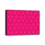 Pink Pattern, Abstract, Background, Bright Mini Canvas 7  x 5  (Stretched)