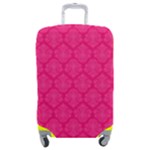 Pink Pattern, Abstract, Background, Bright Luggage Cover (Medium)