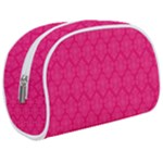 Pink Pattern, Abstract, Background, Bright Make Up Case (Medium)