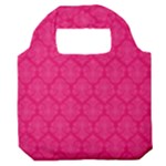 Pink Pattern, Abstract, Background, Bright Premium Foldable Grocery Recycle Bag