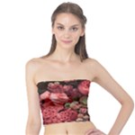 Pink Roses Flowers Love Nature Tube Top
