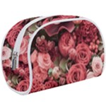 Pink Roses Flowers Love Nature Make Up Case (Large)