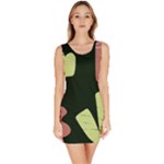 Elements Scribbles Wiggly Line Bodycon Dress