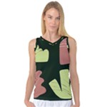 Elements Scribbles Wiggly Line Women s Basketball Tank Top