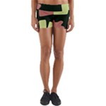 Elements Scribbles Wiggly Line Yoga Shorts
