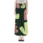 Elements Scribbles Wiggly Line Full Length Maxi Skirt