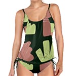 Elements Scribbles Wiggly Line Tankini Set