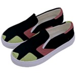Elements Scribbles Wiggly Line Kids  Canvas Slip Ons