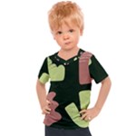 Elements Scribbles Wiggly Line Kids  Sports T-Shirt
