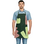 Elements Scribbles Wiggly Line Kitchen Apron