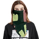 Elements Scribbles Wiggly Line Face Covering Bandana (Triangle)