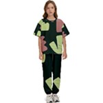 Elements Scribbles Wiggly Line Kids  T-Shirt and Pants Sports Set