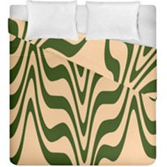 Swirl Pattern Abstract Marble Duvet Cover Double Side (King Size) from UrbanLoad.com
