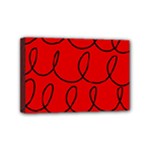 Red Background Wallpaper Mini Canvas 6  x 4  (Stretched)