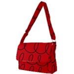 Red Background Wallpaper Full Print Messenger Bag (S)