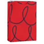Red Background Wallpaper Playing Cards Single Design (Rectangle) with Custom Box