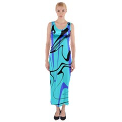 Fitted Maxi Dress 