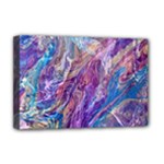 Amethyst flow Deluxe Canvas 18  x 12  (Stretched)