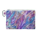 Amethyst flow Canvas Cosmetic Bag (Large)