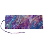 Amethyst flow Roll Up Canvas Pencil Holder (S)