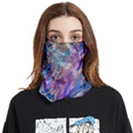 Amethyst flow Face Covering Bandana (Two Sides)
