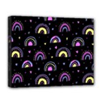 Wallpaper Pattern Rainbow Deluxe Canvas 20  x 16  (Stretched)