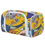 Astronaut Moon Monsters Spaceship Universe Space Cosmos Toiletries Pouch