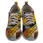 Astronaut Moon Monsters Spaceship Universe Space Cosmos Women Athletic Shoes