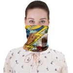 Astronaut Moon Monsters Spaceship Universe Space Cosmos Face Covering Bandana (Adult)