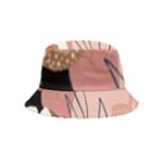 Abstract Boho Bohemian Style Retro Vintage Inside Out Bucket Hat (Kids)