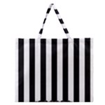 Stripes Geometric Pattern Digital Art Art Abstract Abstract Art Zipper Large Tote Bag