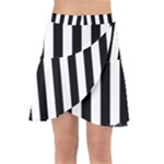 Stripes Geometric Pattern Digital Art Art Abstract Abstract Art Wrap Front Skirt