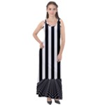 Stripes Geometric Pattern Digital Art Art Abstract Abstract Art Sleeveless Velour Maxi Dress