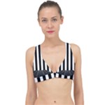 Stripes Geometric Pattern Digital Art Art Abstract Abstract Art Classic Banded Bikini Top